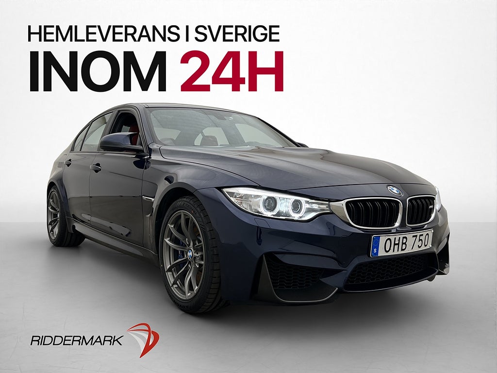 BMW M3 Manuell Individual lack M-Performance Avgas Mockaratt