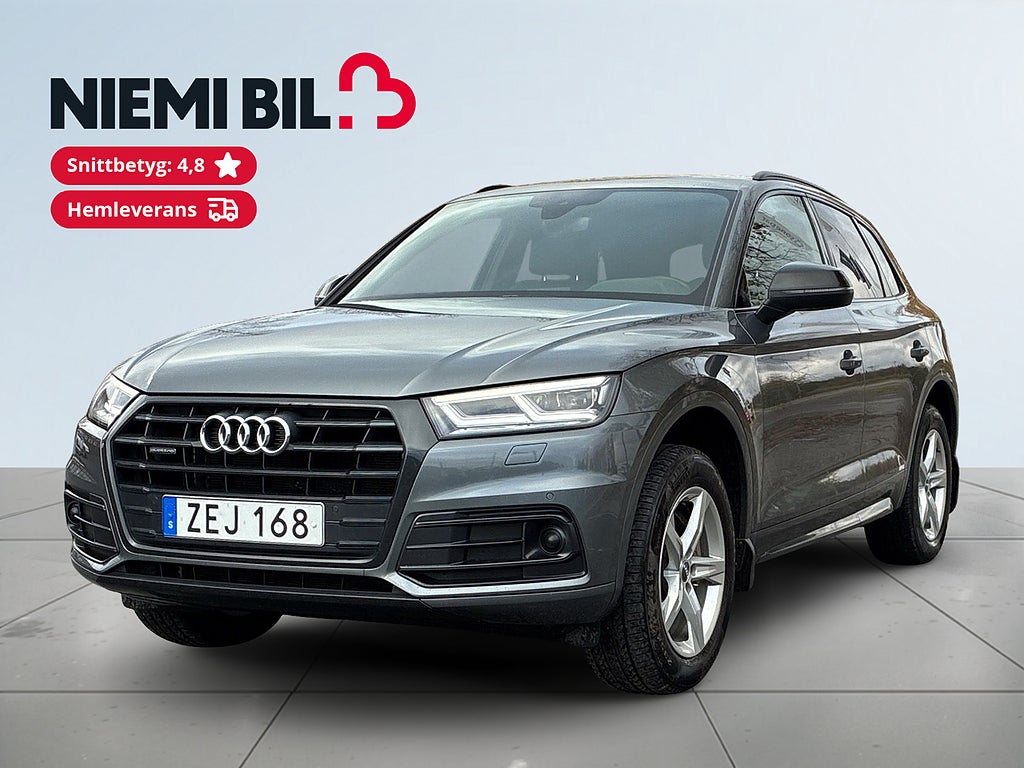 Audi Q5 TDI quattro SoV-Däck/Drag/Rattvärm/Navi/Värmare/Kamera