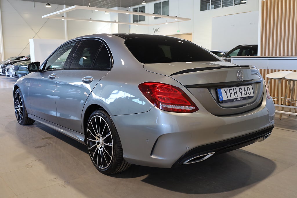 Mercedes-Benz C 220 d 4MATIC 7G-Tronic AMG Line Navi Kamera Burmester 2016