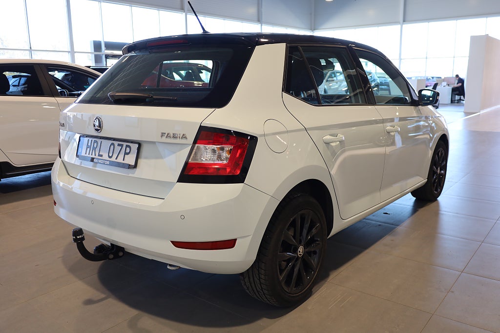 Skoda Fabia 1.0 TSI Style ColorConcept PDC Blåtand Drag Komfort-Pkt 2019