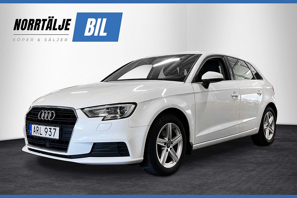 Audi A3 SPORTBACK 35 150 HK PDC NYSERV NYBES BLUETOOTH