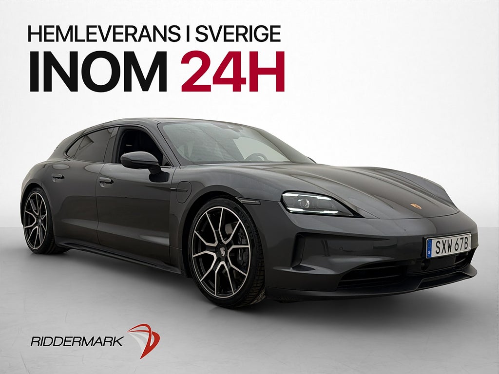 Porsche Taycan Sport Turismo MOMS Chrono Pano 18-vägs BOSE