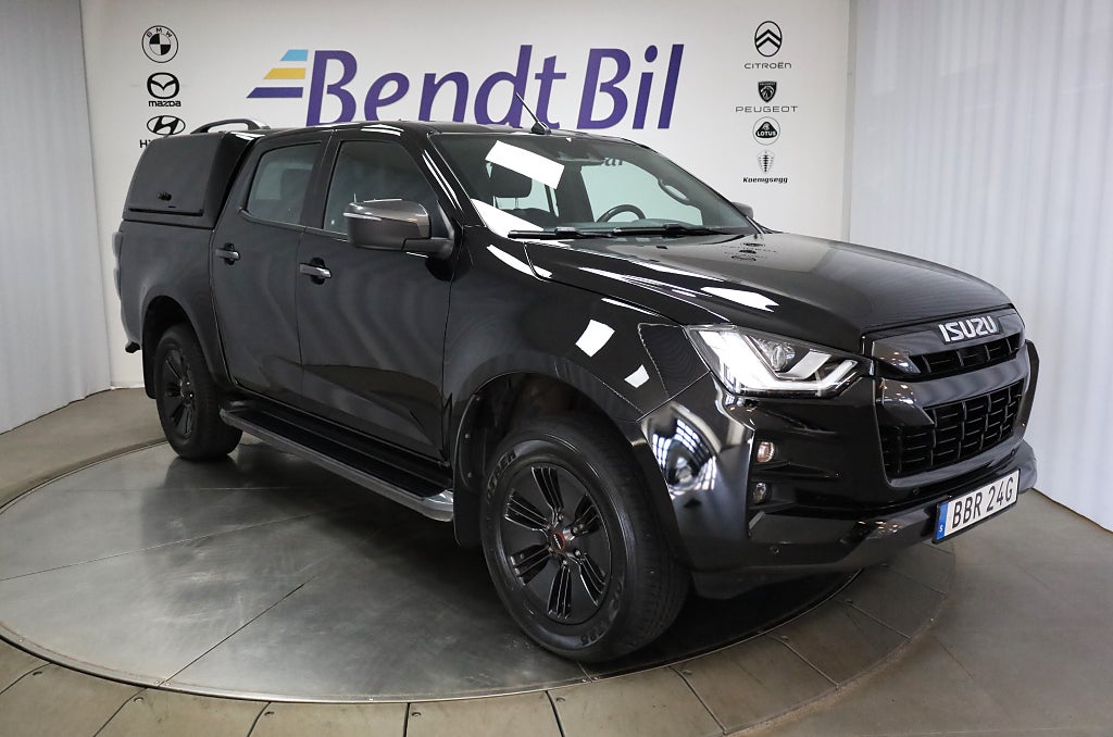 Isuzu D-Max Crew Cab 1.9 4WD | Dragkrok | Kåpa | Backkamera | Moms