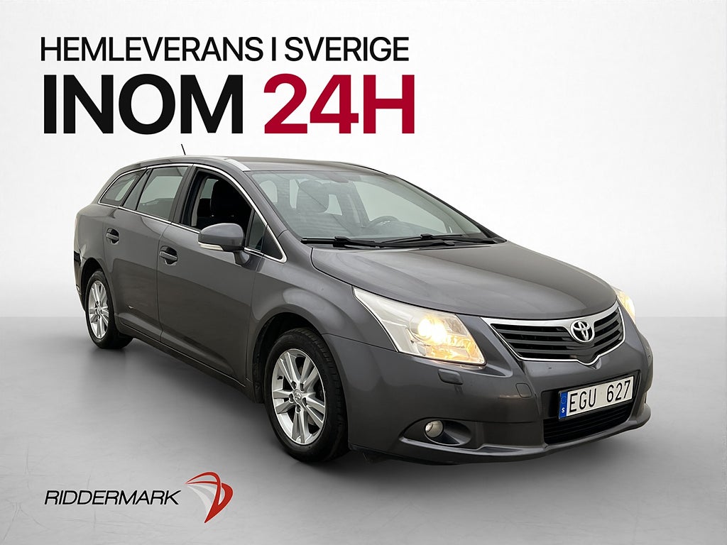 Toyota Avensis Kombi 147hk Business Farthållare Dragkrok