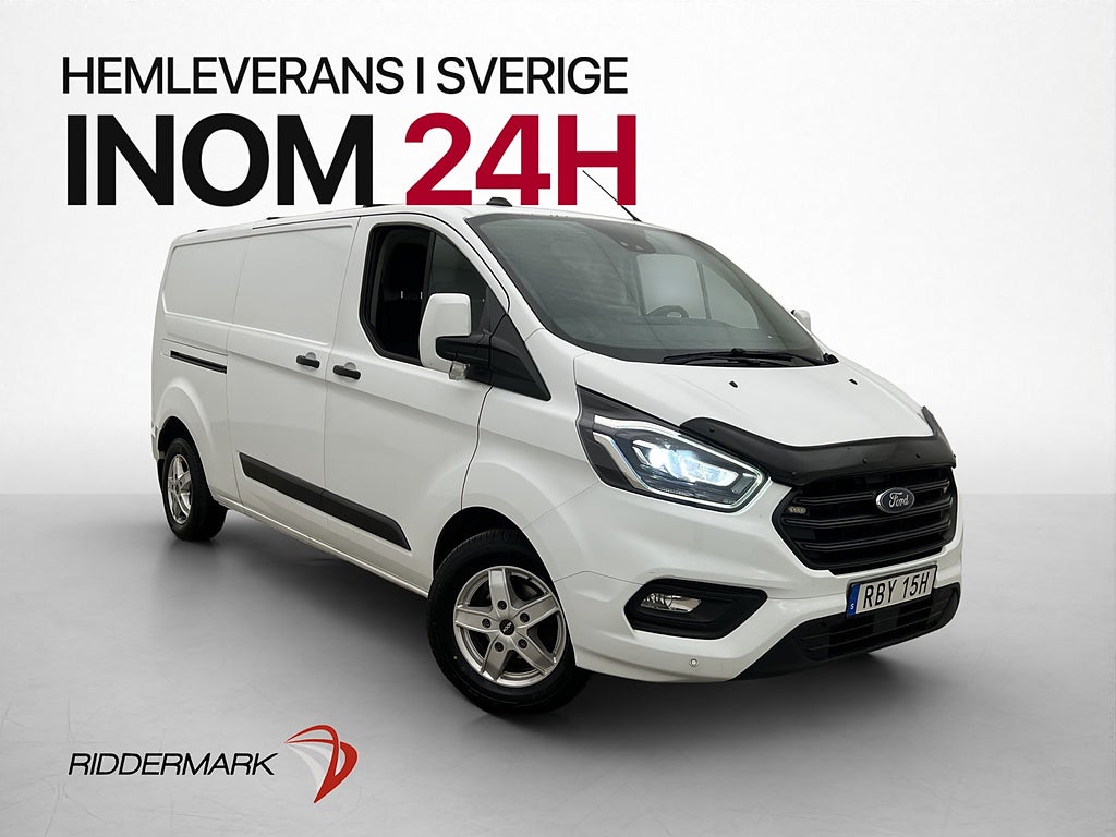 Ford transit-custom L2 Ny-Kamrem Värmare Drag Kamera CARPLAY