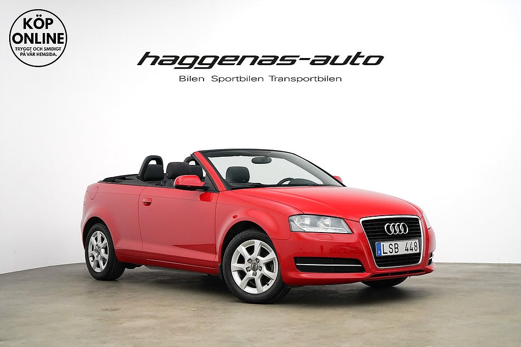 Audi A3 Cabriolet / 105hk / Proline / Lågmilad