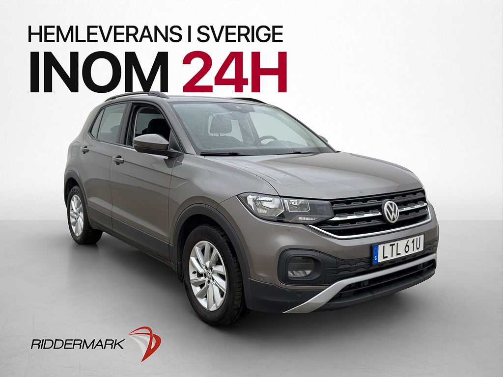Volkswagen T-CROSS 1.0 TSI 95hk BLIS M-värmare P-sensorer