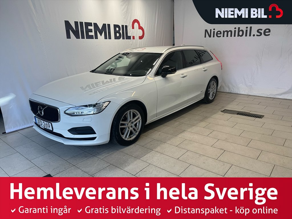 Volvo V90 D3 Momentum AWD/Dvärmare/Navi/Rattvärme/S&V-däck