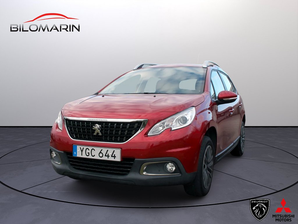 Peugeot 2008 PureTech 110hk/1 ÄGARE/AC/BLUETOOTH/USB/S+VHJUL