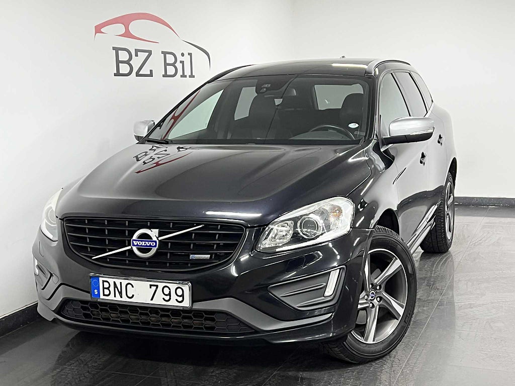 Volvo XC60 D4 AWD R-Design/ Värmare/ Drag/ Rattvärme