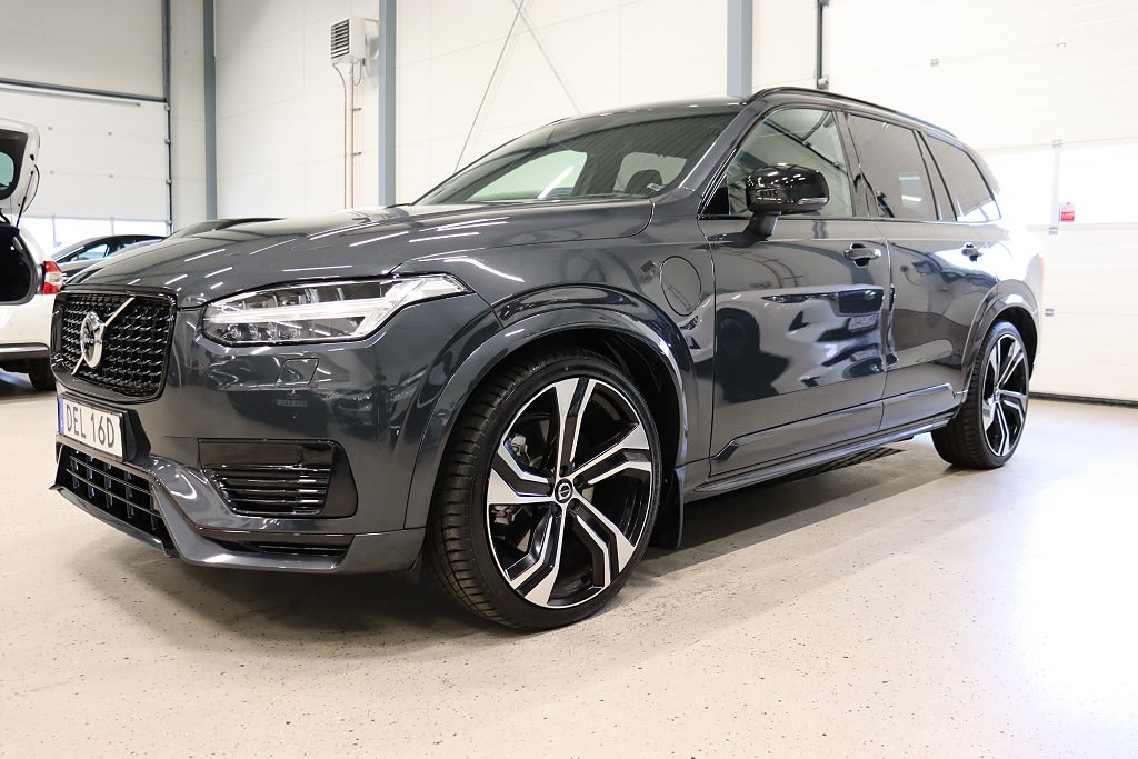 Volvo XC90 7-sits T8 Polestar B&W AWD R-Design Pro Drag 426hk