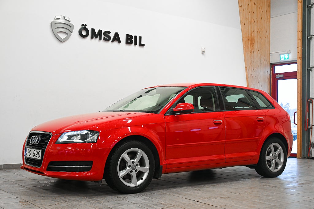 Audi A3 Sportback 2.0 TDI Attraction Comfort Drag 140hk