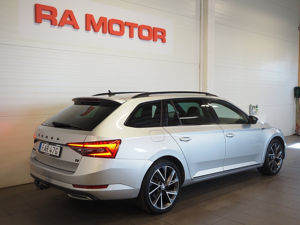 Skoda Superb iV 218hk Sportline Plug-in Hybrid |Drag|Cockpit| 2021