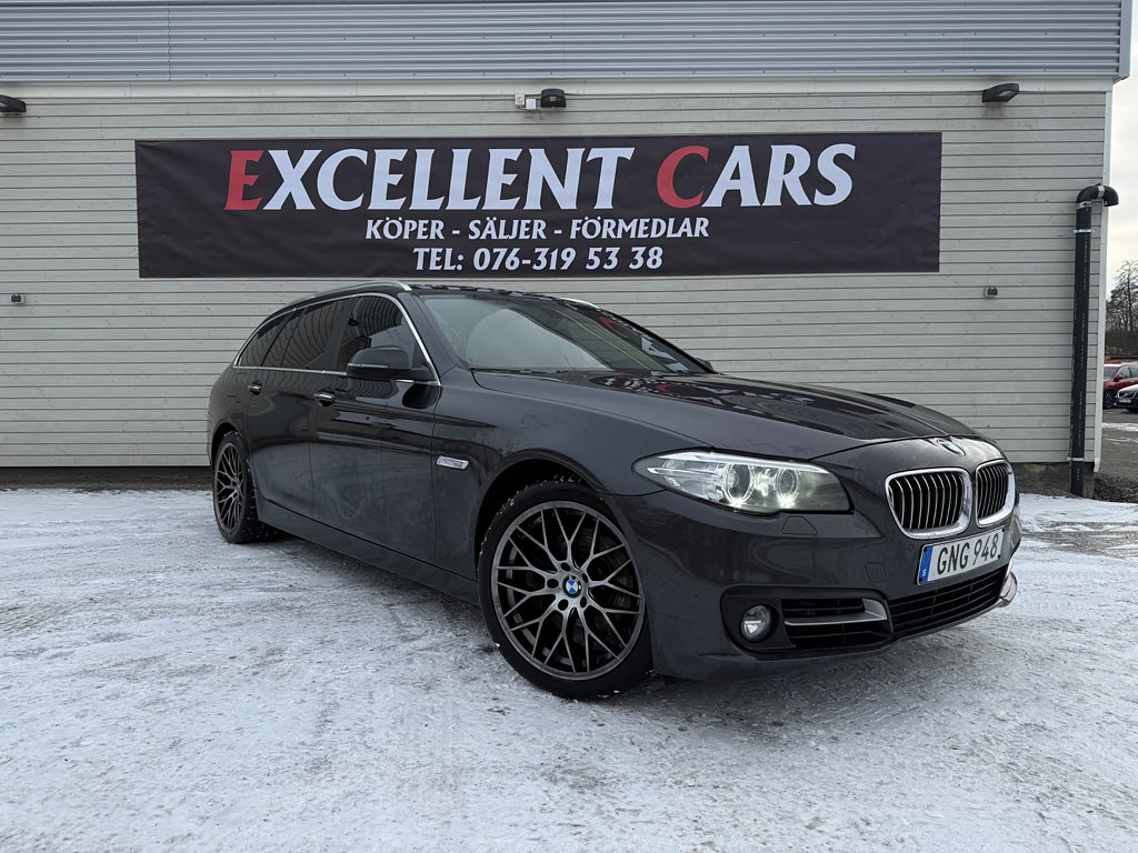 BMW 520d  xDrive Touring H/K|Cockpit|Värmare|4-Zons|Navi-Pro