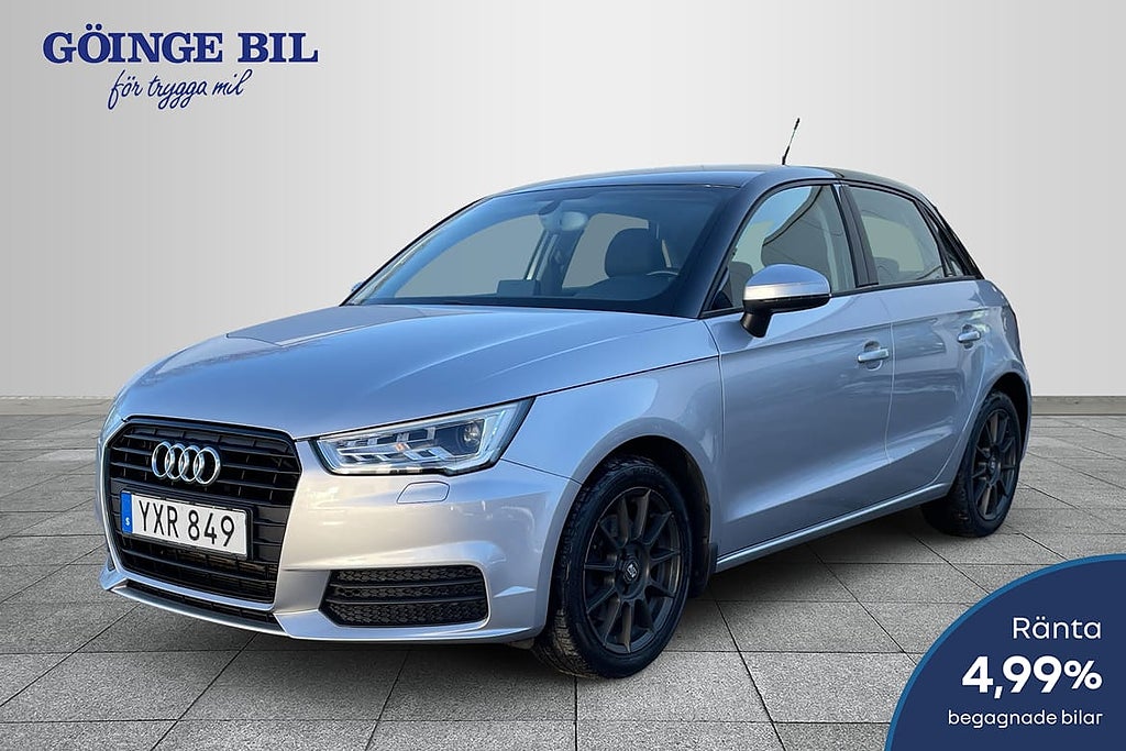 Audi A1 1.4 TFSI 125hk Svart Optik