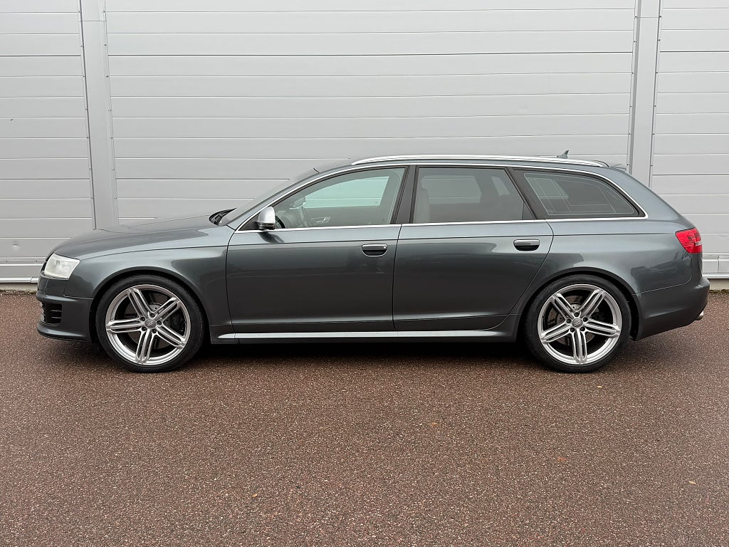 AUDI RS6 AVANT 5.0 V10 BITURBO 579ch QUATTRO - BOSE - CUIR - FREINS CARBONE - ACC - SIÈGES CHAUFFANTS AVANT/ARRIÈRE