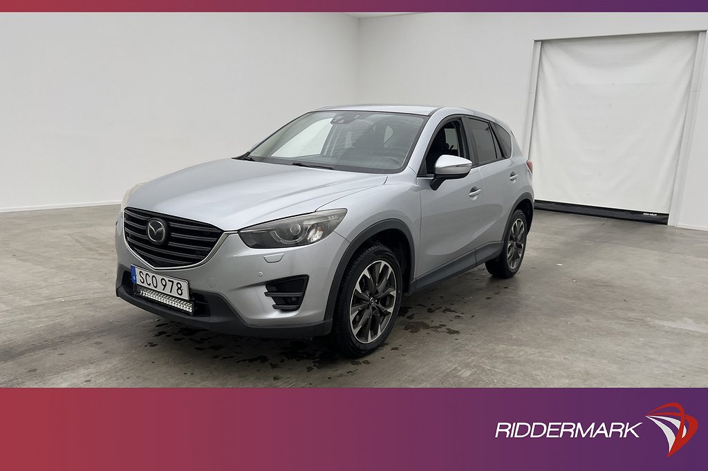 Mazda CX-5 AWD 175hk Optimum BOSE Kamera Skinn Navi Drag