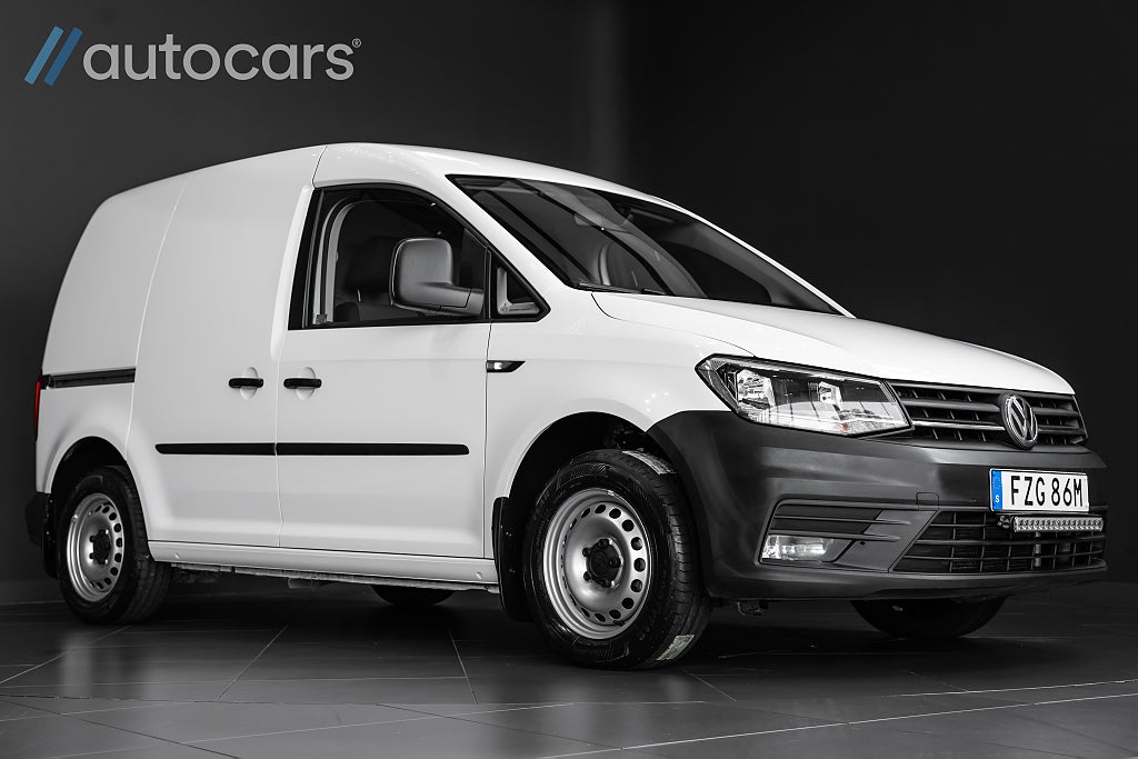 Volkswagen Caddy 2.0 TDI DSG Dubbelgolv|Leasbar|Värmare|Drag
