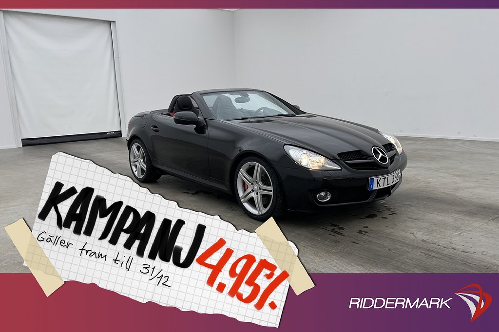 Mercedes-Benz SLK 200 Kompressor 184hk Sport Skinn