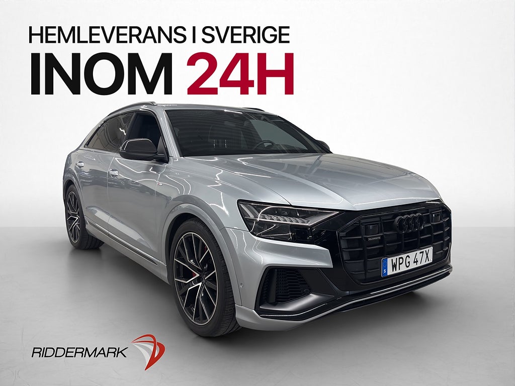 Audi Q8 55 TFSI Q S-Line Competition Plus MATRIX Värm Luftfj