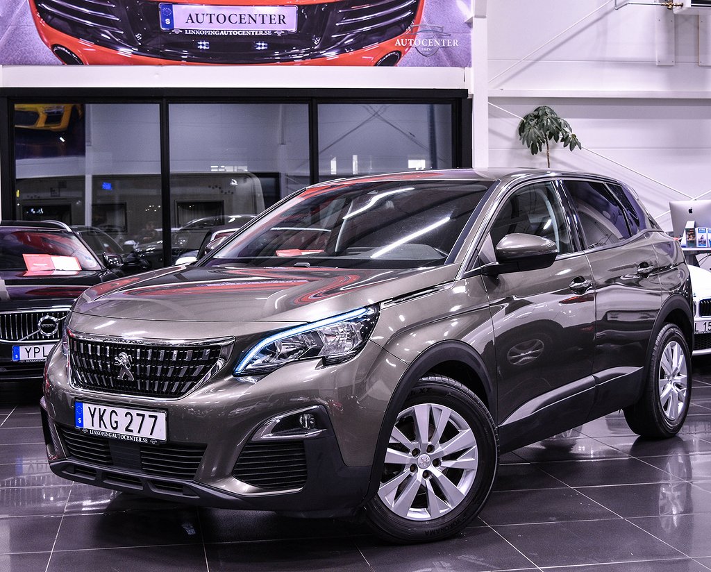 Peugeot 3008 1.6 BlueHDi EAT Euro 6 Kamrem bytt|Cockpit|SOV