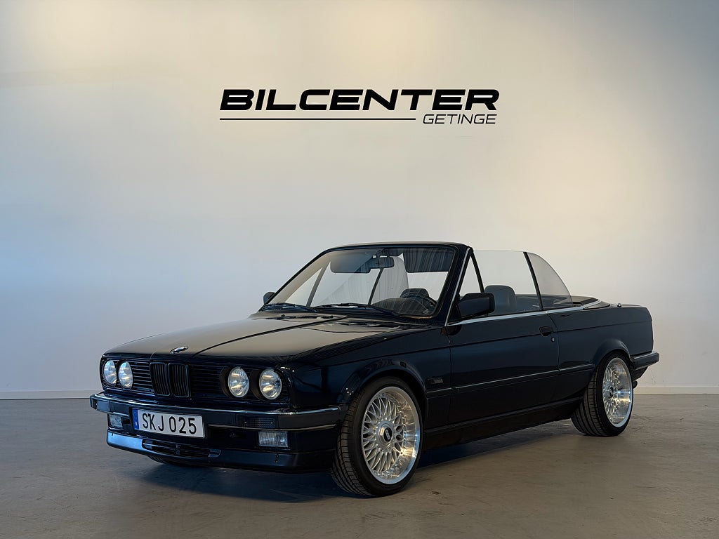 BMW 325I Cabriolet e30 | Skinn | Nyservad 