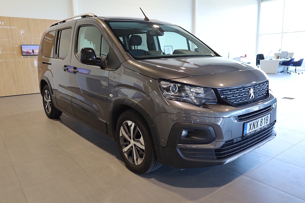 Peugeot Rifter 1.2 130hk e-THP AUT GT-Line |Drag|CarPlay|Kamera|PDC| 2019