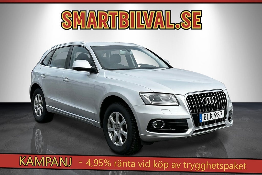 Audi Q5 2.0 TDI Quattro Aut Design Skinn Drag Värmare
