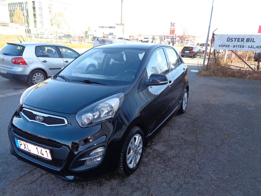 Kia Picanto 5-dörrar 1.2 CVVT ECO Comfort, GLS Euro 5