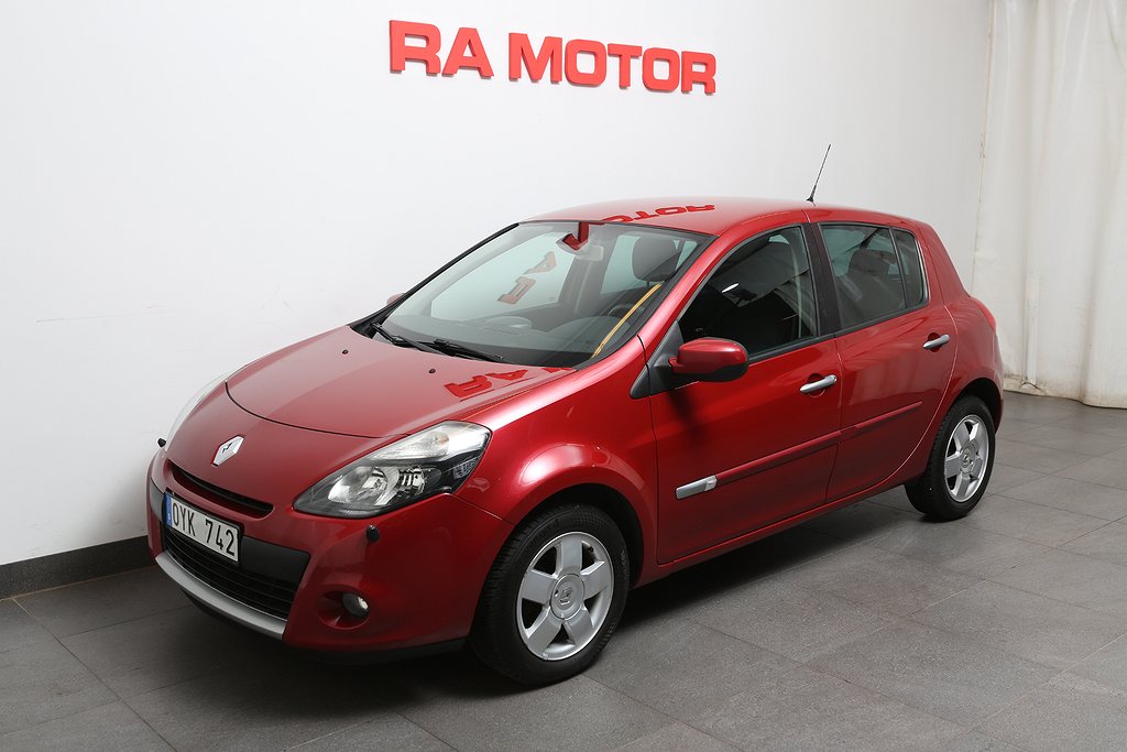 Renault Clio 1,2 75hk 5-dörrars 2012
