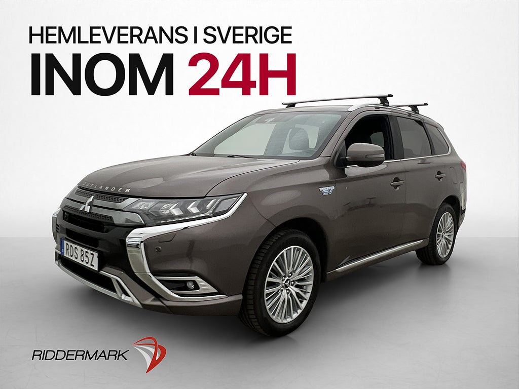 Mitsubishi Outlander 224hk AWD Business Värm Skinn 360° Drag