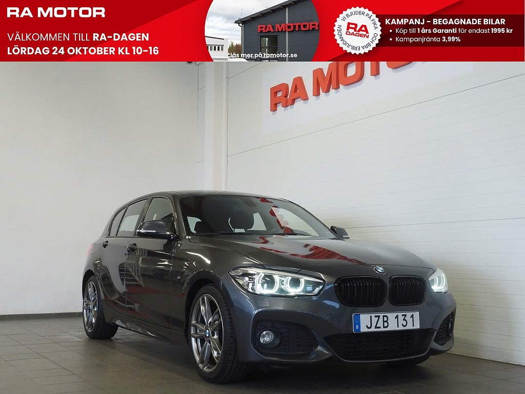 BMW 116d d M Sport P-Sensorer Farthållare HiFi Shadowline 18" 