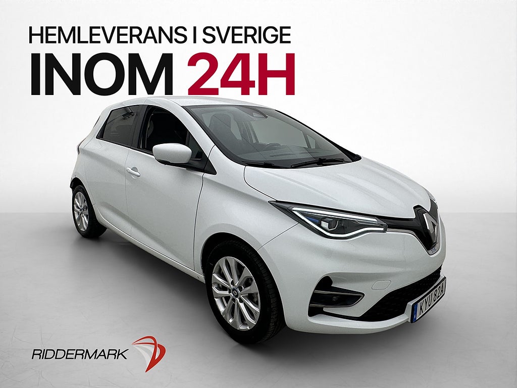 Renault Zoe R110 52 kWh 109hk FRIKÖPT BATTERI Kamera Navi