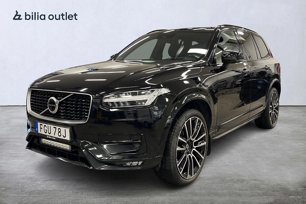 Volvo XC90 B5 AWD R-Design 235hk Drag B&W Navi 360° Pano 7-SITS