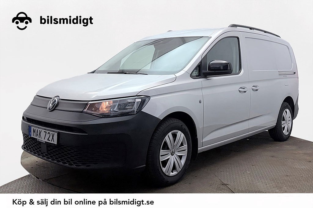 Volkswagen Caddy Maxi Cargo Maxi 2.0 TDI Aut 2xSidodörr Drag Värmare 122hk