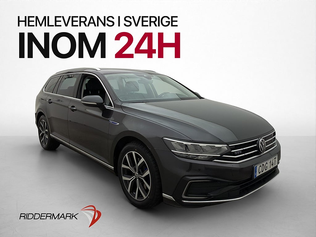 Volkswagen Passat 1.4 TSI GTE Kamera Navi IQ.Drive Dragkrok