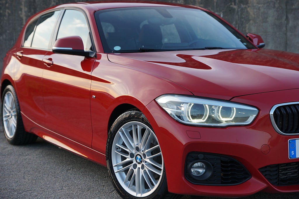 BMW 118I 5-dörrars M Sport 1-Ägare|Skinn|P-sensorer|