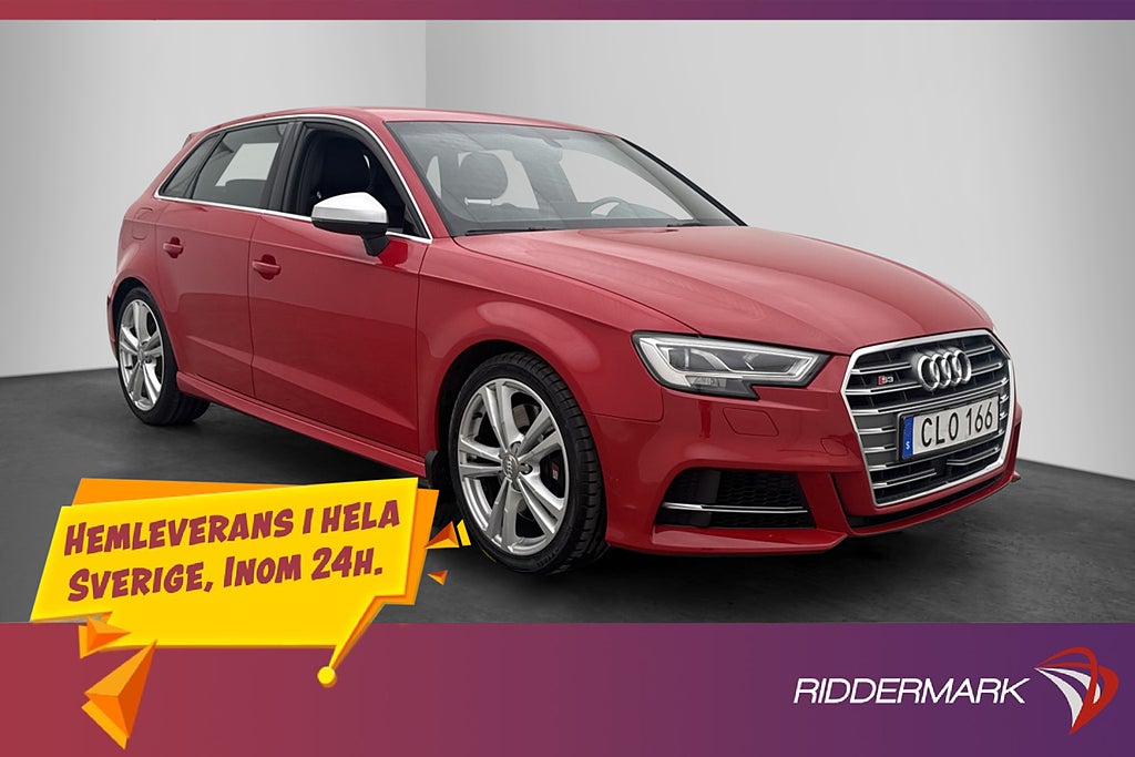 Audi S3 Sportback 2.0 TFSI 310hk Quattro