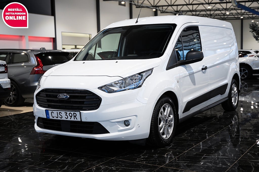 Ford transit Connect 230 LWB 1.5EcoBlue AUT 3-Sits Dragkrok Lång Kam