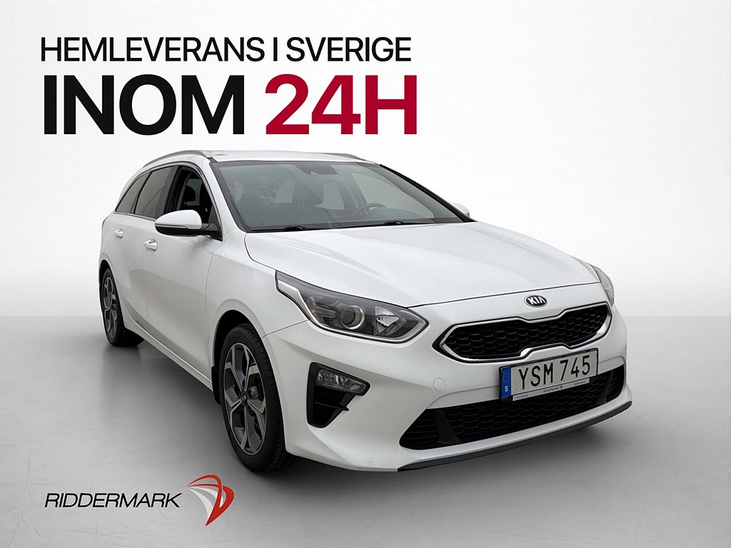 Kia Ceed SW 1.4 T-GDI 140hk Advance Kamera CarPlay Rattvärme