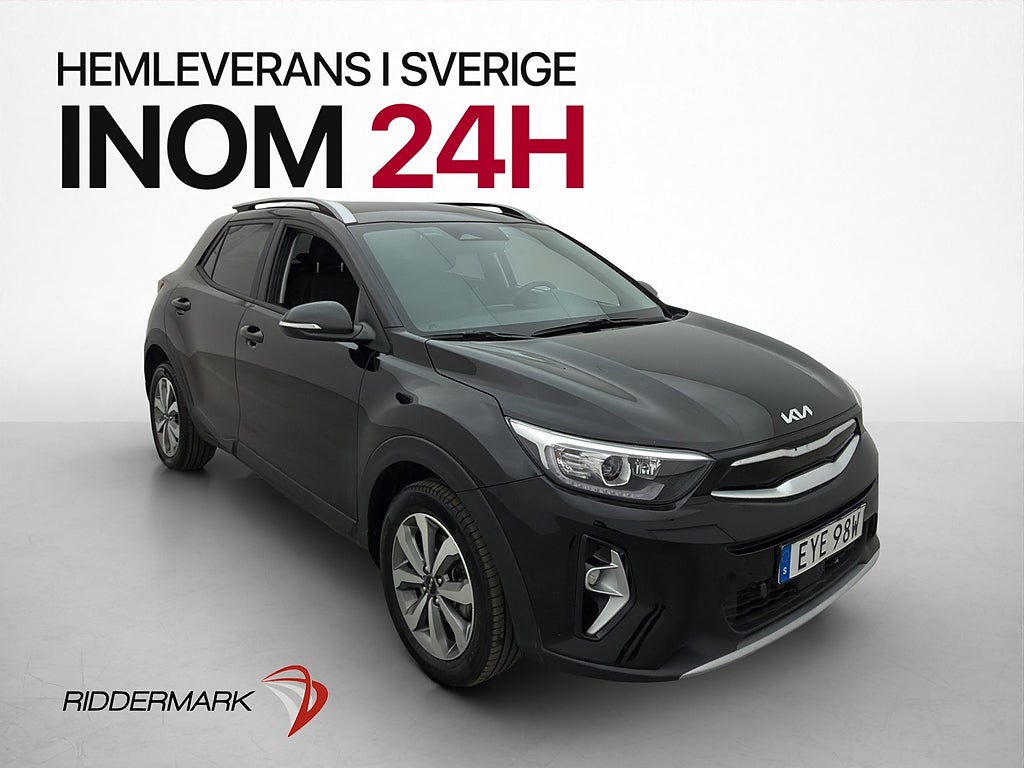 Kia Stonic 120hk Advance Kamera Navi CarPlay Rattvärme MOMS
