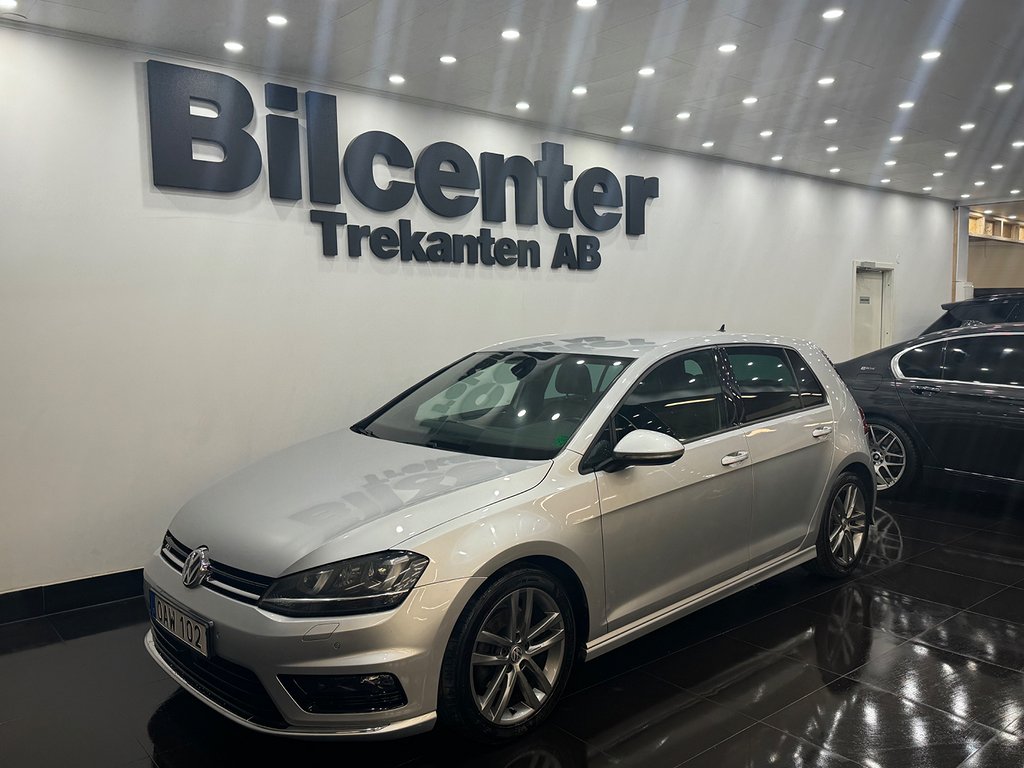 Volkswagen Golf 5-dörrar 1.4 TSI BMT R-Line Keyless Skinn 