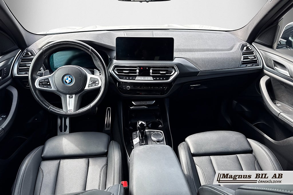 BMW X3 xDrive30e Aut M-Sport Hifi Kamera Navi P-värmare Moms  miniatyr 9