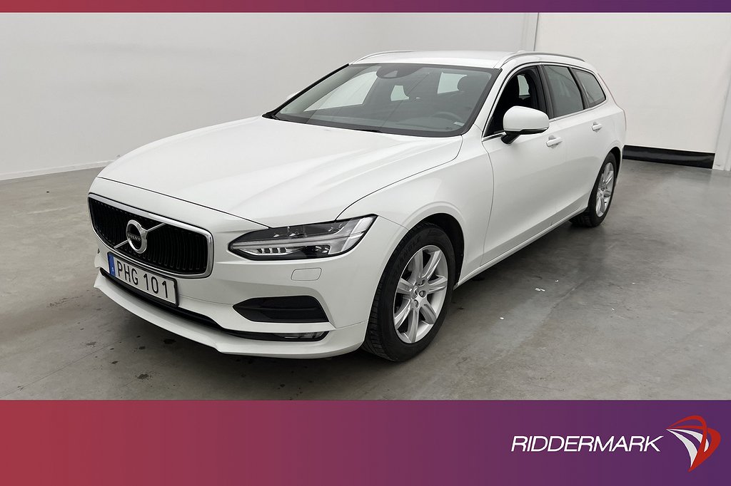 Volvo V90 D4 AWD Momentum VOC Värmare Skinn Kamera BLIS Drag