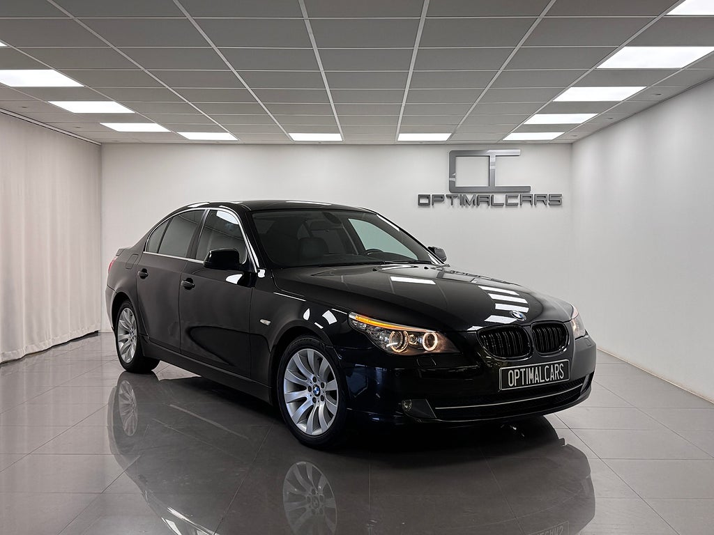 BMW 520 D E60 Sedan Aut LCI 177HK Navi PDC Läder Svensksåld