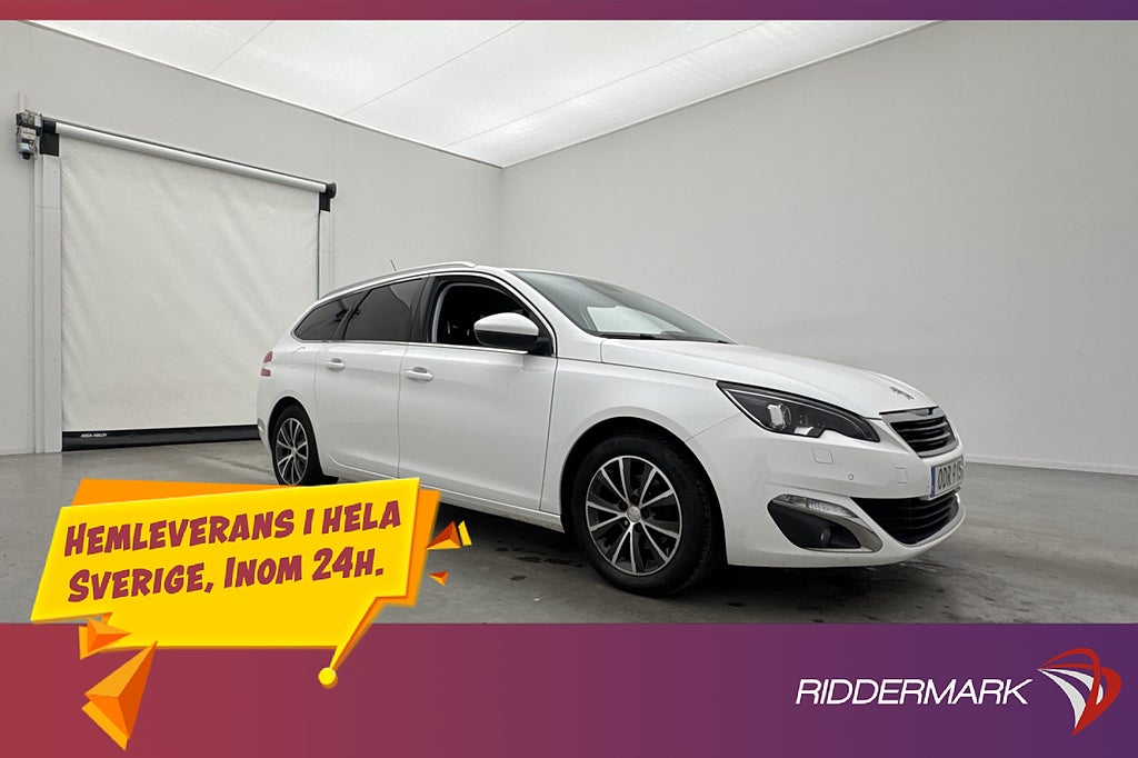 Peugeot 308 SW 1.6 120hk Allure Navi P-Sensorer Dragkrok