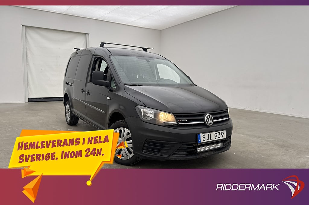 Volkswagen Caddy Maxi 4M Värmare Drag Takräcke Farthållare