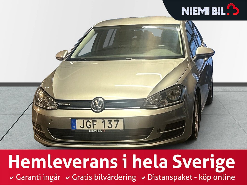 Volkswagen Golf 5-dörrar 1.6 TDI Motorvärmare/SoV/BT/AC