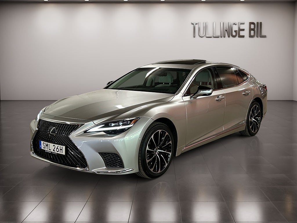 Lexus LS 500h AWD 3.5 V6 Luxury Softclose HuD MAX-UTR Lågmil 