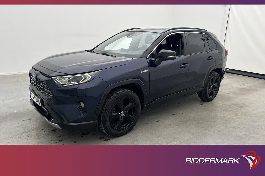 Toyota RAV4 Hybrid AWD 222hk Style JBL Kamera Navi Drag MOMS